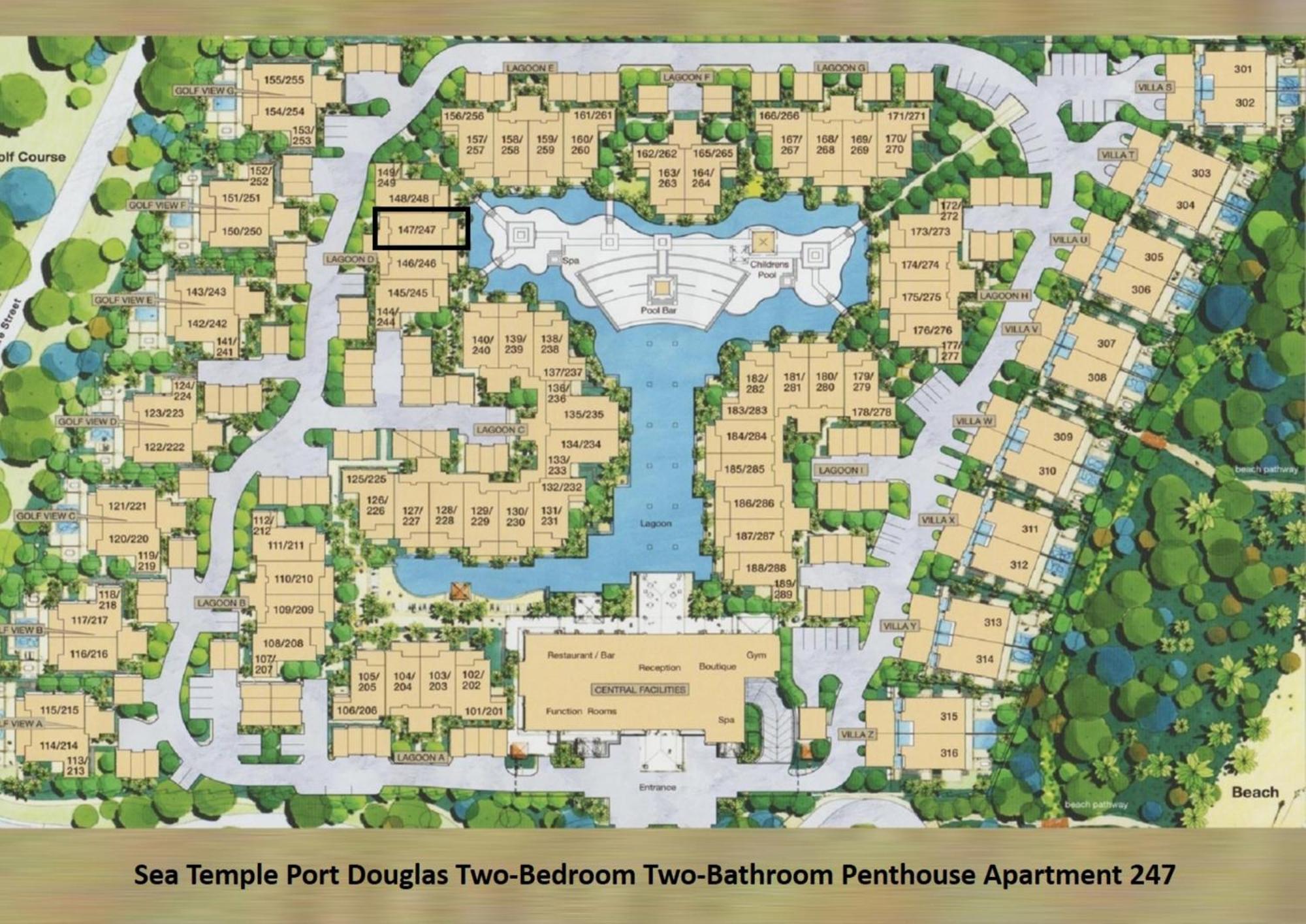 Luxury Apartments At Temple Resort And Spa Port Douglas Værelse billede