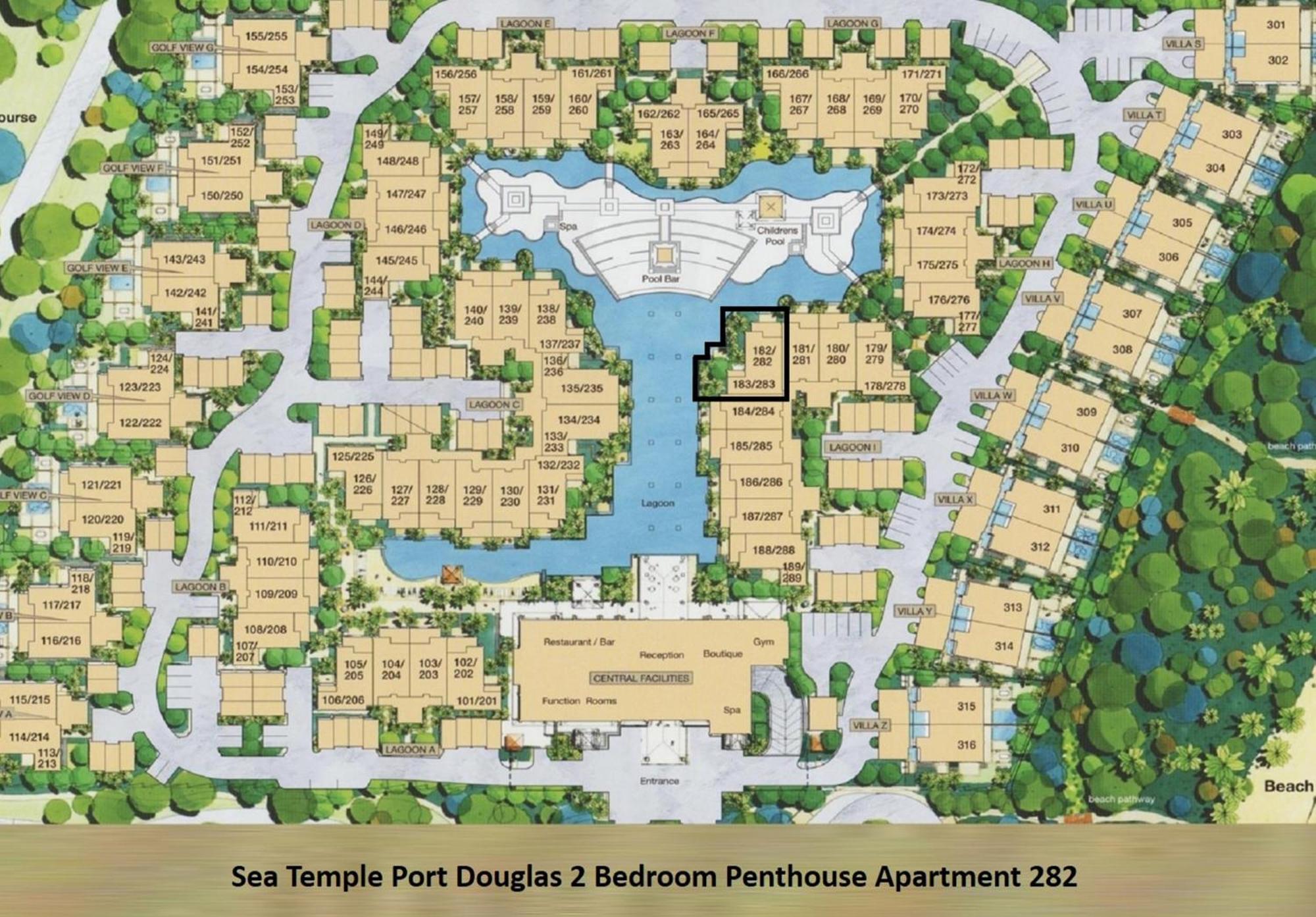 Luxury Apartments At Temple Resort And Spa Port Douglas Værelse billede
