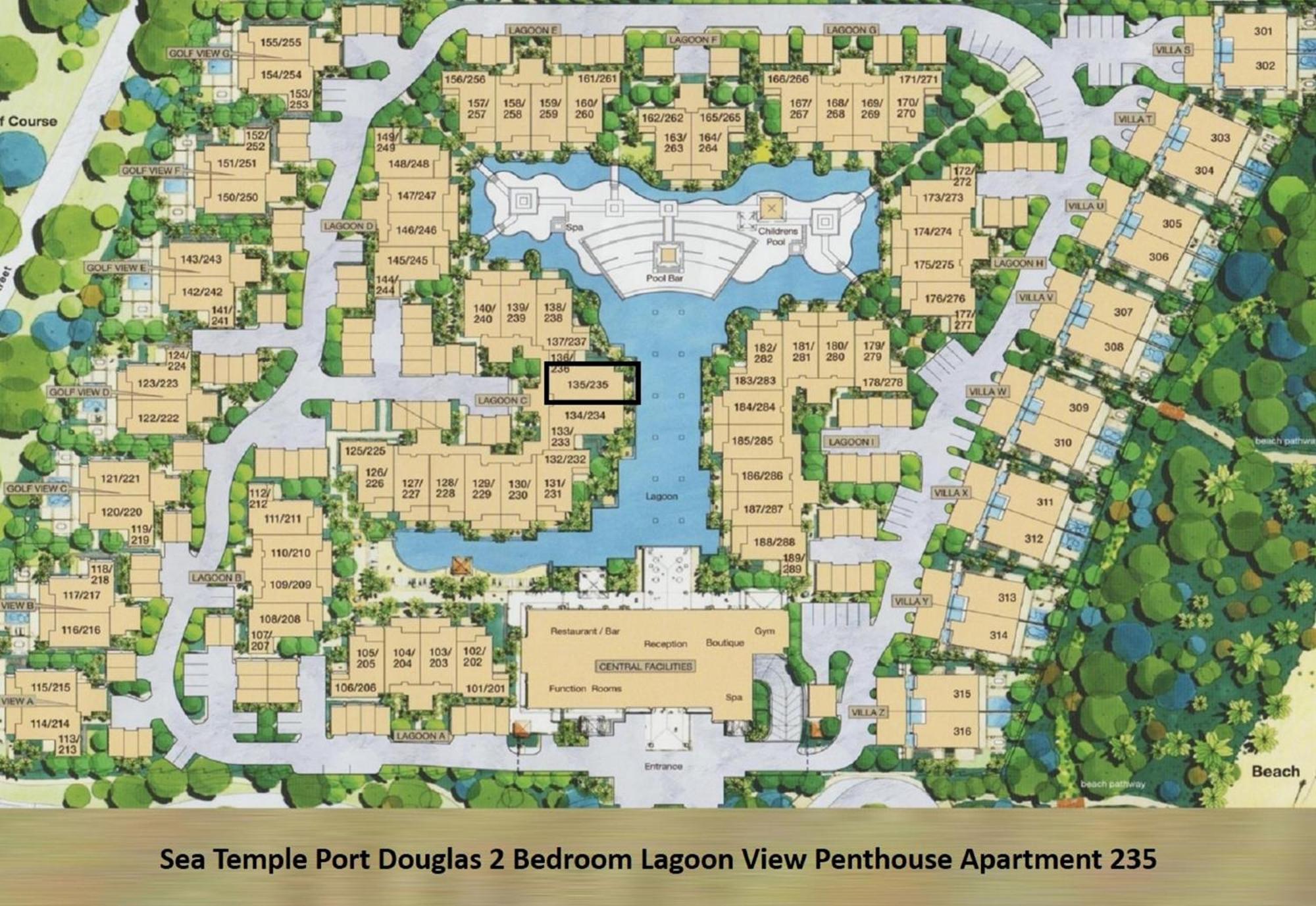 Luxury Apartments At Temple Resort And Spa Port Douglas Værelse billede